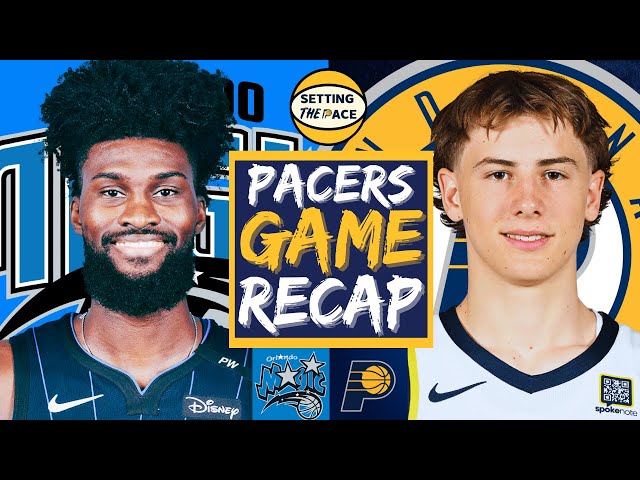 Why the Indiana Pacers were STIFLED by the Orlando Magic defense in 94-90 loss (Game Recap)