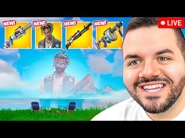 🔴LIVE - NEW JUICE WRLD FORTNITE UPDATE!