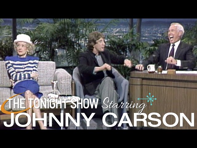 Martin Short Impersonates Bette Davis and She's Not a Fan | Carson Tonight Show