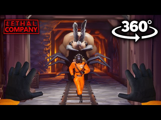 Lethal Company but it's 360° VR!