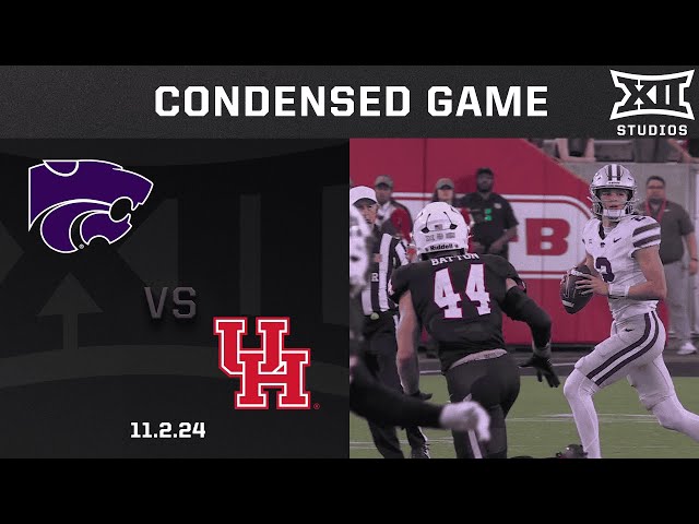 Kansas State vs. Houston Condensed Game | 2024 Big 12 Football