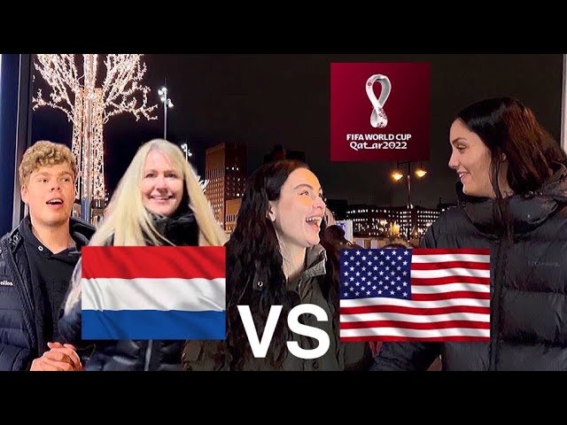 WORLD CUP 2022 Football 🇳🇴⚽️ Interview Netherlands vs USA in Oslo Norway #osloelsa67