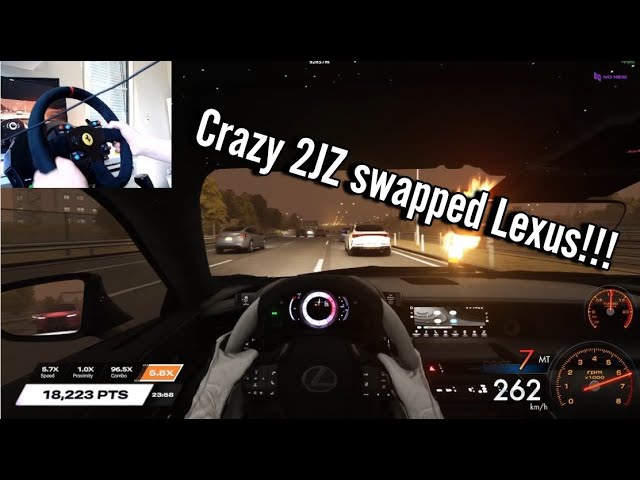 Crazy 2JZ swapped lexus in NO Hesi