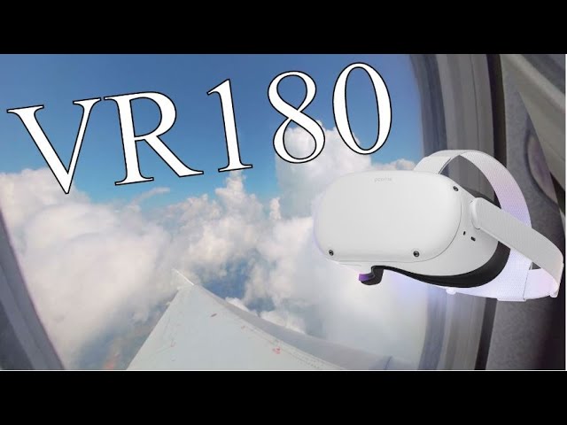 #VR180 Awesome Flying Through Clouds! Virtual Flight Video Over North Carolina.