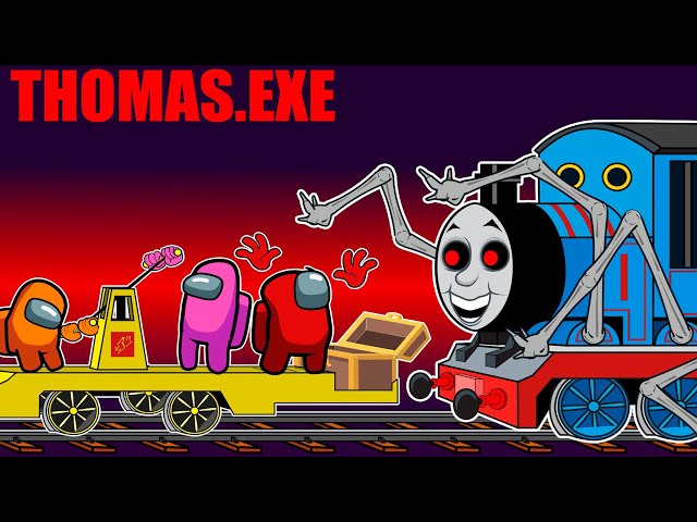 어몽어스 VS 토마스 Collection series AMONG US & Thomas Train Animation