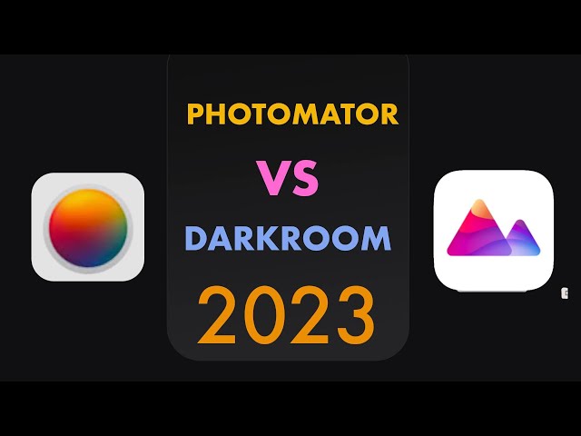 PHOTOMATOR VS DARKROOM (2023): WHICH IS THE SUPERIOR RAW EDITOR FOR YOUR APPLE DEVICES IN 2023?