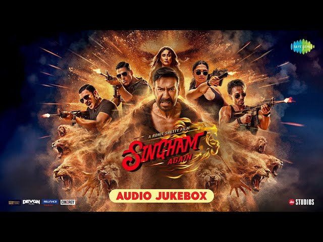 Singham Again Full Album |Ajay,Akshay,Ranveer,Kareena,Deepika,Tiger,Arjun,Jackie,Rohit Shetty