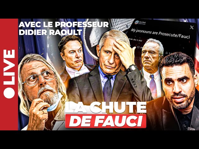 Musk et Kennedy vont poursuivre Anthony Fauci! | L'analyse du Professeur Didier Raoult