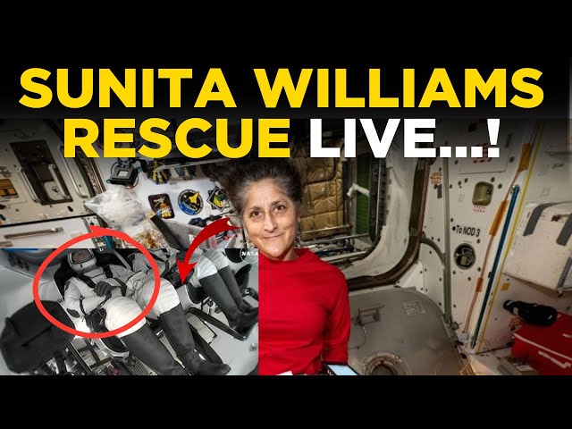 Sunita Williams Rescue Live | Elon Musk Launches Mission To Rescue Astronauts Stranded At ISS