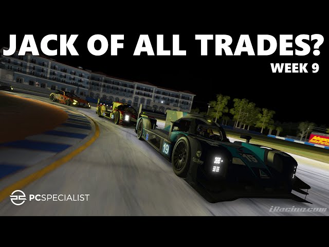 Watch me struggle.... again! | iRacing IMSA at Sebring | Dallara LMP2