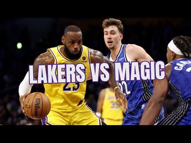 Los Angeles Lakers vs Orlando Magic (Audio Play-by-Play), 11/21/24