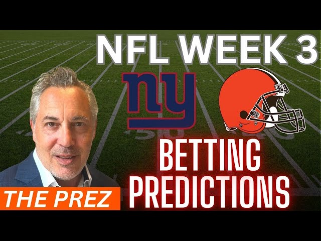 New York Giants vs Cleveland Browns Predictions and Picks | NFL Week 3 Best Bets