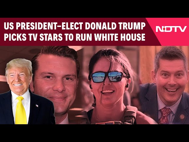 Donald Trump | US President-Elect Trump Picks TV Stars To Join His Cabinet And Run White House