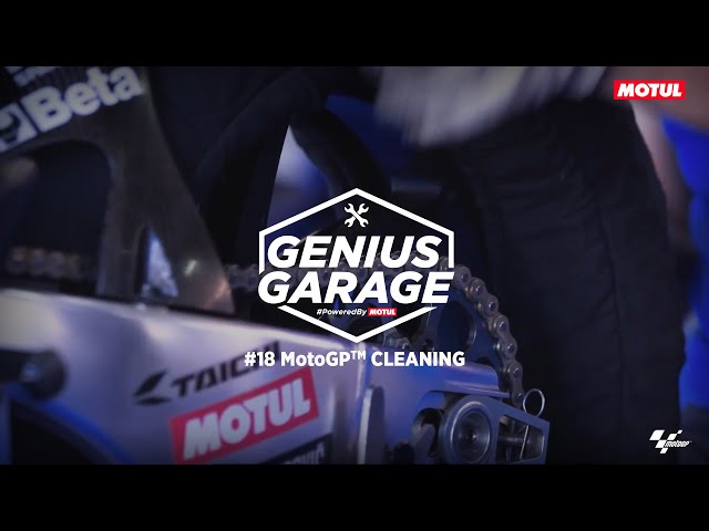 Team Suzuki Ecstar GENIUS GARAGE #18 - A clean bike is a fast bike!