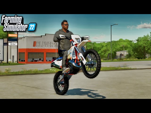 New Mods - 350 EXC Dirt Bike, Great River Lands Map, & Mod Dupe? (11 Mods) | Farming Simulator 22