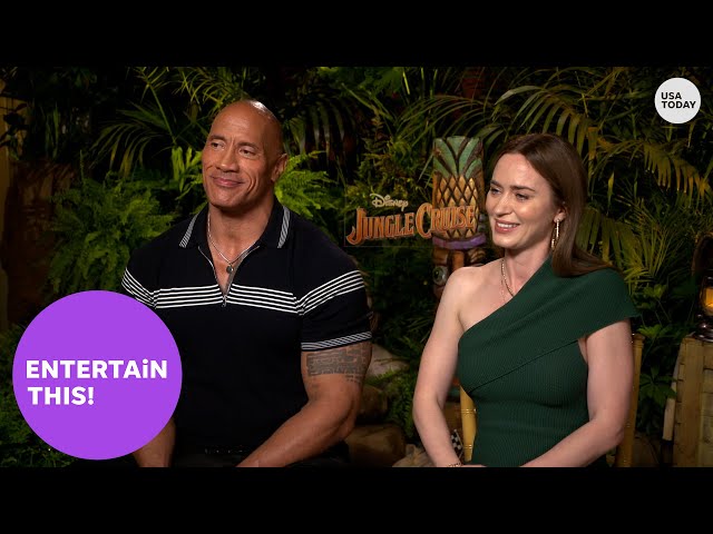 Dwayne 'The Rock' Johnson, Emily Blunt talk 'Jungle Cruise,' much more (FULL) | Entertain This