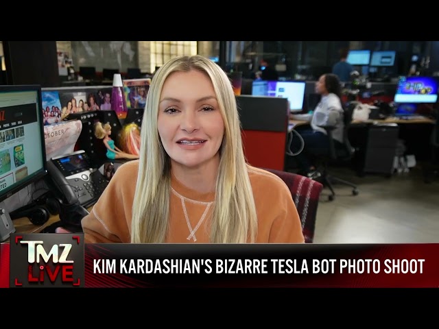 TMZ LIVE On Demand: Kim Kardashian's Bizarre Tesla Bot Photo Shoot 11/20/24