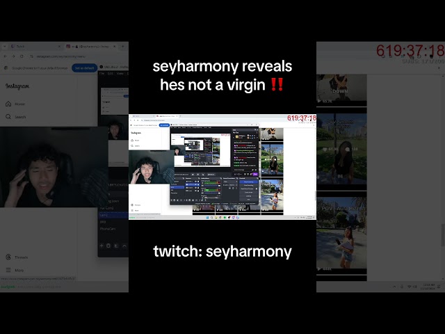 Seyharmony Reveals He's Not A Virgin 😂