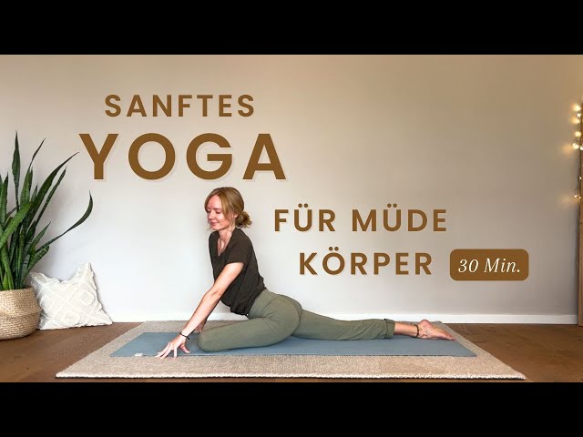 30 Min. Sanftes Yoga für müde Körper | für Abendroutine, Morgenyoga,  Menstruation | Somatisch Üben