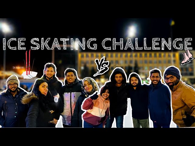 Ice Skating Challenge | Among Us | EUROPE | Ukraine