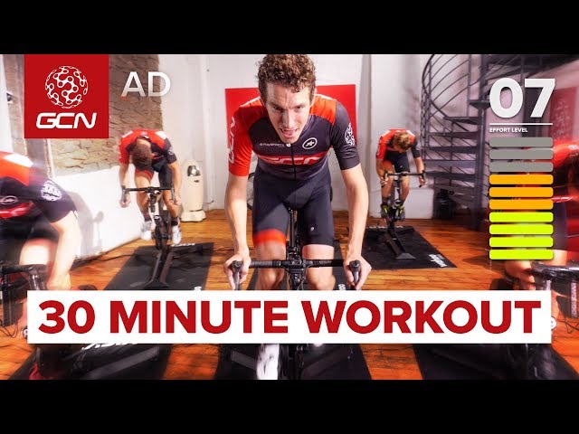 HIIT Indoor Cycling Workout | 30 Minute Intervals: Fitness Training