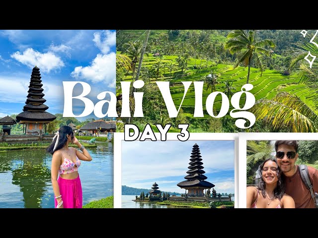 Bali Vlog Day 3 | Ulun Danu Temple, Banyumala Fiji & Sekumpul Waterfall | Dharti Singh's Vlog