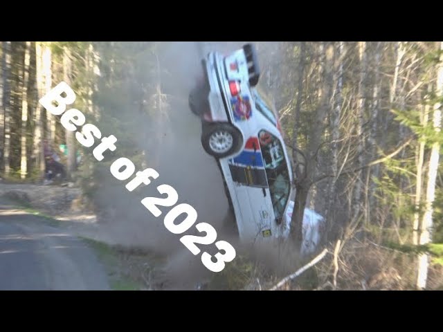 Best of Swedish Rally Crashes & Action 2023