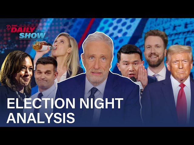 Jon Stewart and The Best F**king News Team Take on Election Night 2024 | The Daily Show