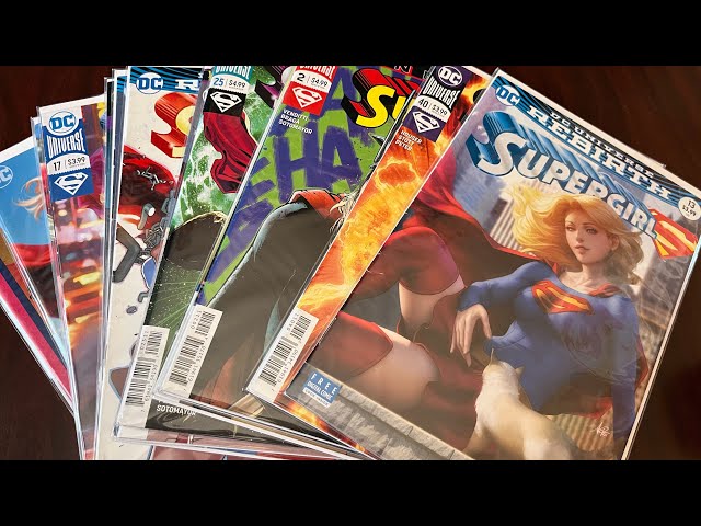 Supergirl comic haul from Facebook