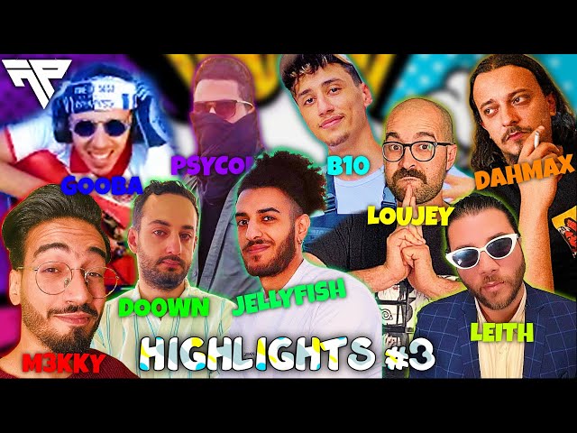 Tunisian Streamers Highlights #3 🔥 ( Gooba Dahmax Jellyfish D0wwn M3KKY B10 Leith Loujey )