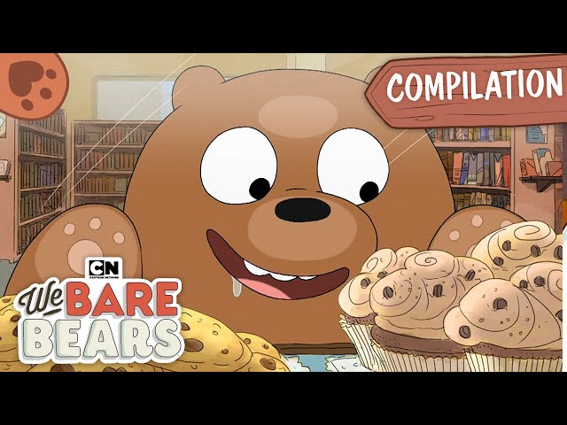 We Bare Bears Marathon | One Hour Compilation | Cartoon Network