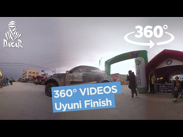 360° Videos - Uyuni Finish - Dakar 2017