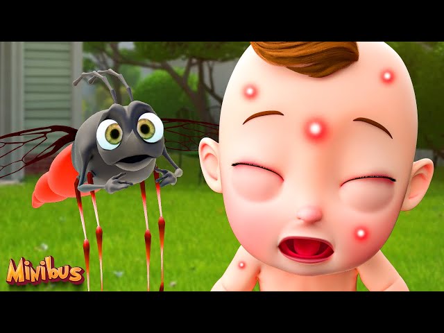 Buzz Buzz | ‪Mosquito Song + More  Kids Songs & Nursery Rhymes | Minibus