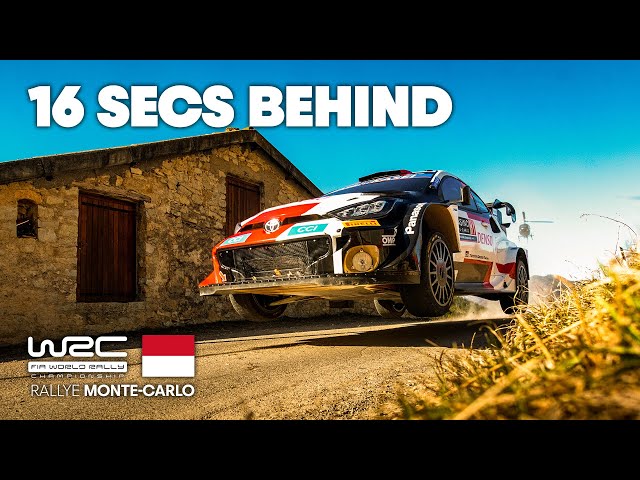 Closing in: Ogier vs Rovanperä 😬 Rally Monte-Carlo Saturday Highlights