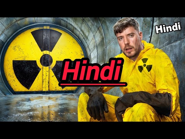 Survive 100 Days In Nuclear Bunker, Win $500,000 mrbeast hindi l Mr beast in hindi l ‪‪@MrBeast