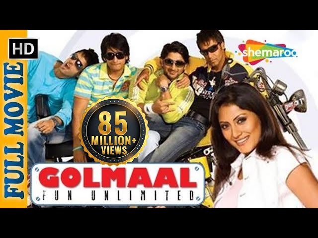 Golmaal: Fun Unlimited (2006) {HD} - Full Movie  - Ajay Devgn - Arshad Warsi - SuperHit Comedy Movie