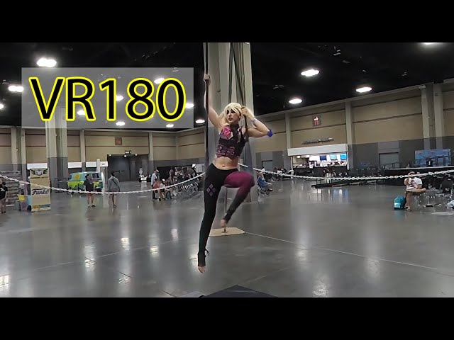 VR180 Harley Quinn Trapeze Encore (HeroesCon Cirque 14)