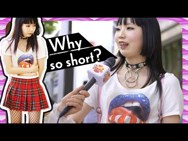 Why are Japanese girl's skirts so short? Ask random girls in Japan