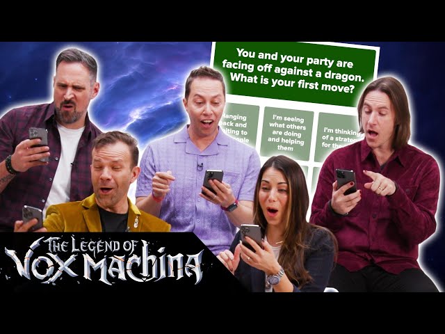 The “Critical Role” Cast Find Out Which “Legend of Vox Machina” Characters They Actually Are