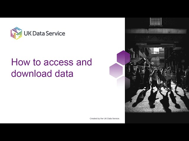 How to access and download data