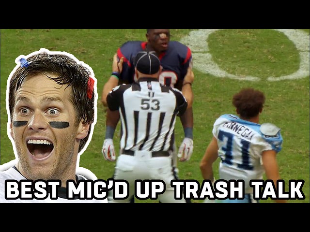 The BEST Trash Talking Moments Mic'd Up in NFL History | Game Day All Access