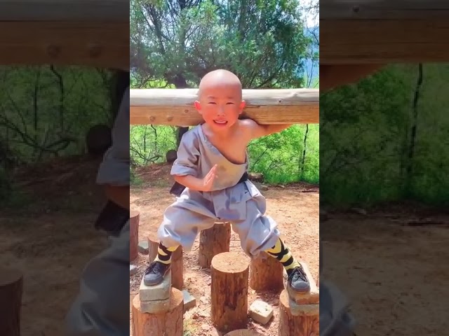 Chinese shaolin monk's kungfu show.it's not easy during the learning. if you want learn, let me know