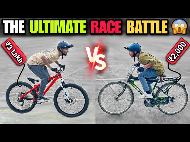 ₹2000 Cycle vs ₹3 Lakh MTB | Results will Shock you!