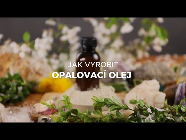 Opalovací olej • DIY Návody, jak vyrobit • GreenGate