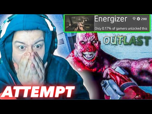 This Outlast Energizer Achievement Is INSANE (ATTEMPT)