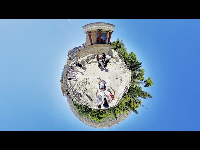 360° 4K | Knossos Palace, Crete: Explore Ancient Minoan History – Full Immersion!