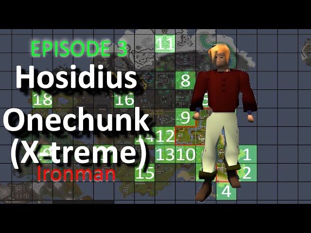 X-treme One-Chunk Ironman: This chunk roll changes everything! Hosidius edition (#3)