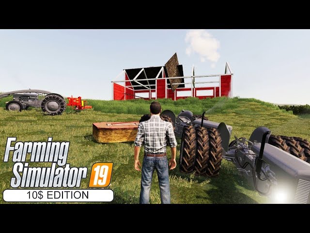 Starting with only 10$ ★ Farming Simulator 2019 Timelapse ★ Shamrock valley ★ Episode 1