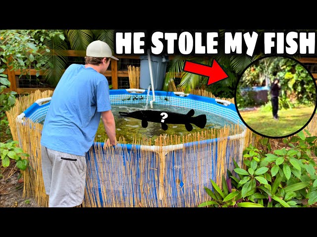 I CAUGHT THE THIEF STEALING MY FISH… (COPS CALLED)