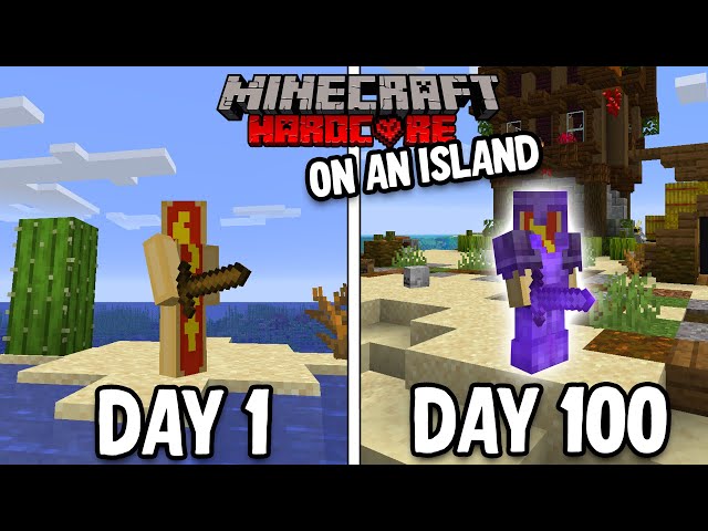 I Spent 100 Days Lost At Sea In Minecraft...